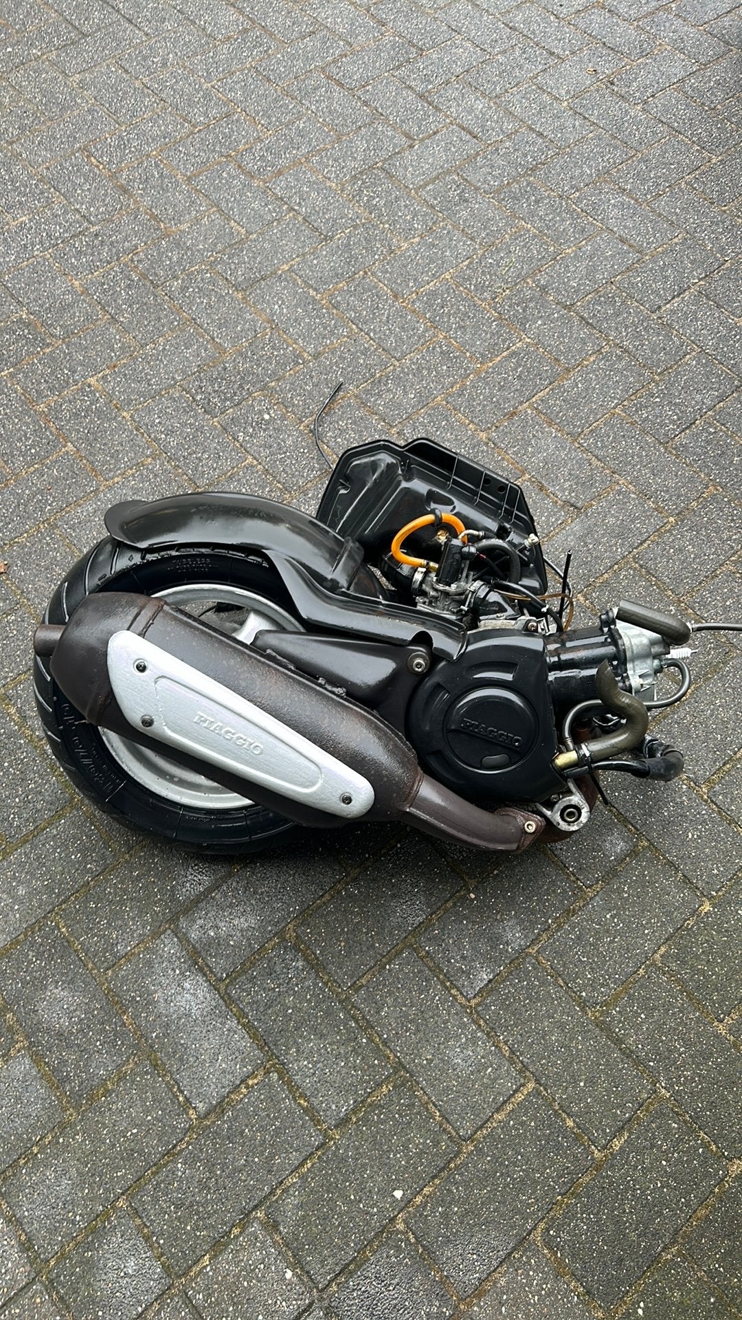 Piaggio hexagon 150cc blok - papieren plug & play 2takt 2t, Ophalen of Verzenden, Zo goed als nieuw, Blok, Piaggio