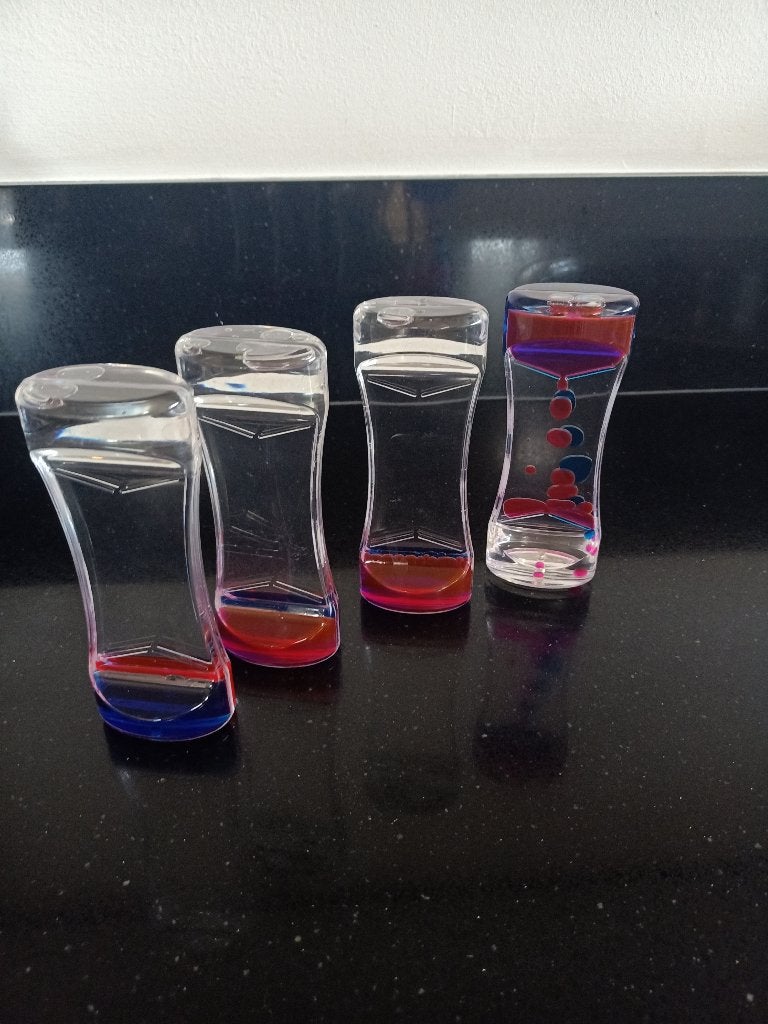 Olielopers 4x blauw roze, €2 per stuk, Ophalen of Verzenden, Zo goed als nieuw