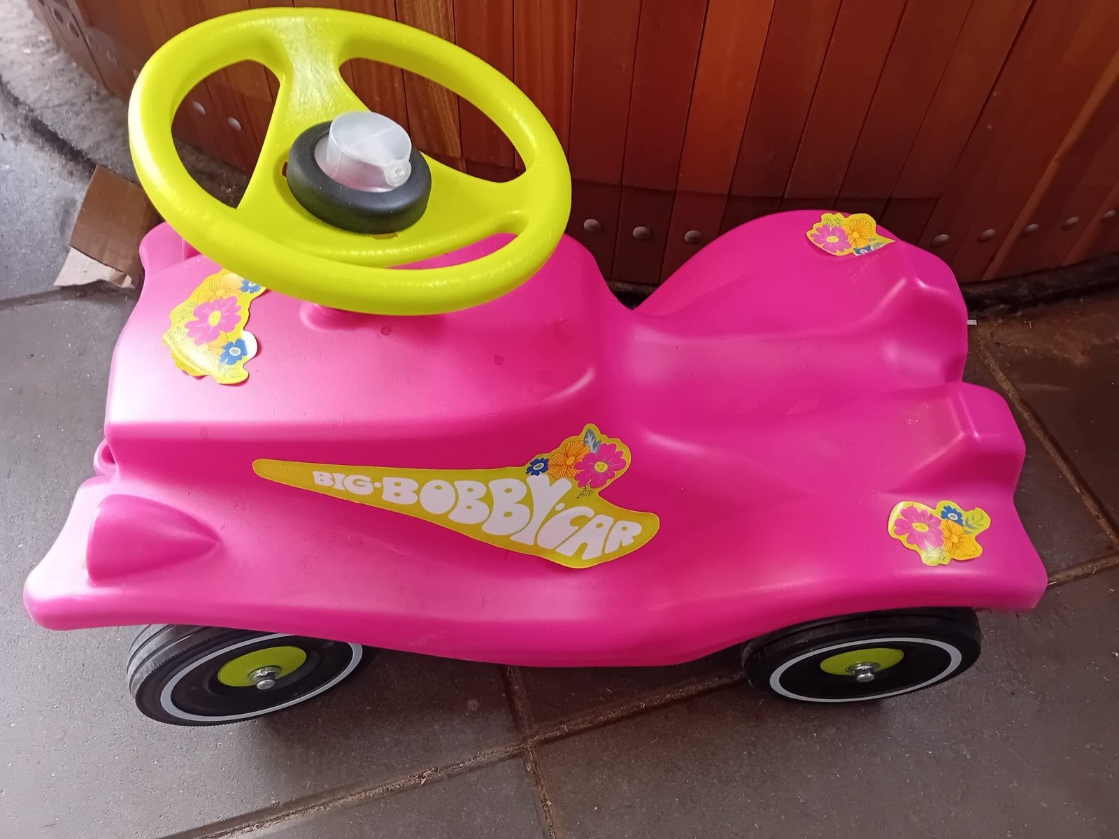 Roze BIG-Bobby-Car loopauto voor kinderen, Ophalen, Gebruikt, Loopvoertuig