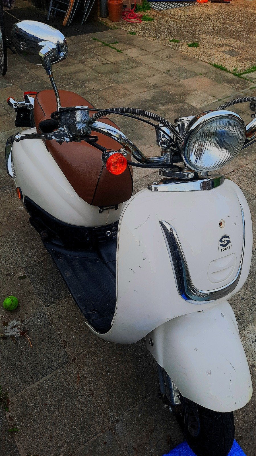 Scooter met nieuw blok, CDI en spanningsregelaar, Fietsen en Brommers, Ophalen of Verzenden, Gebruikt, Benzine, Overige merken