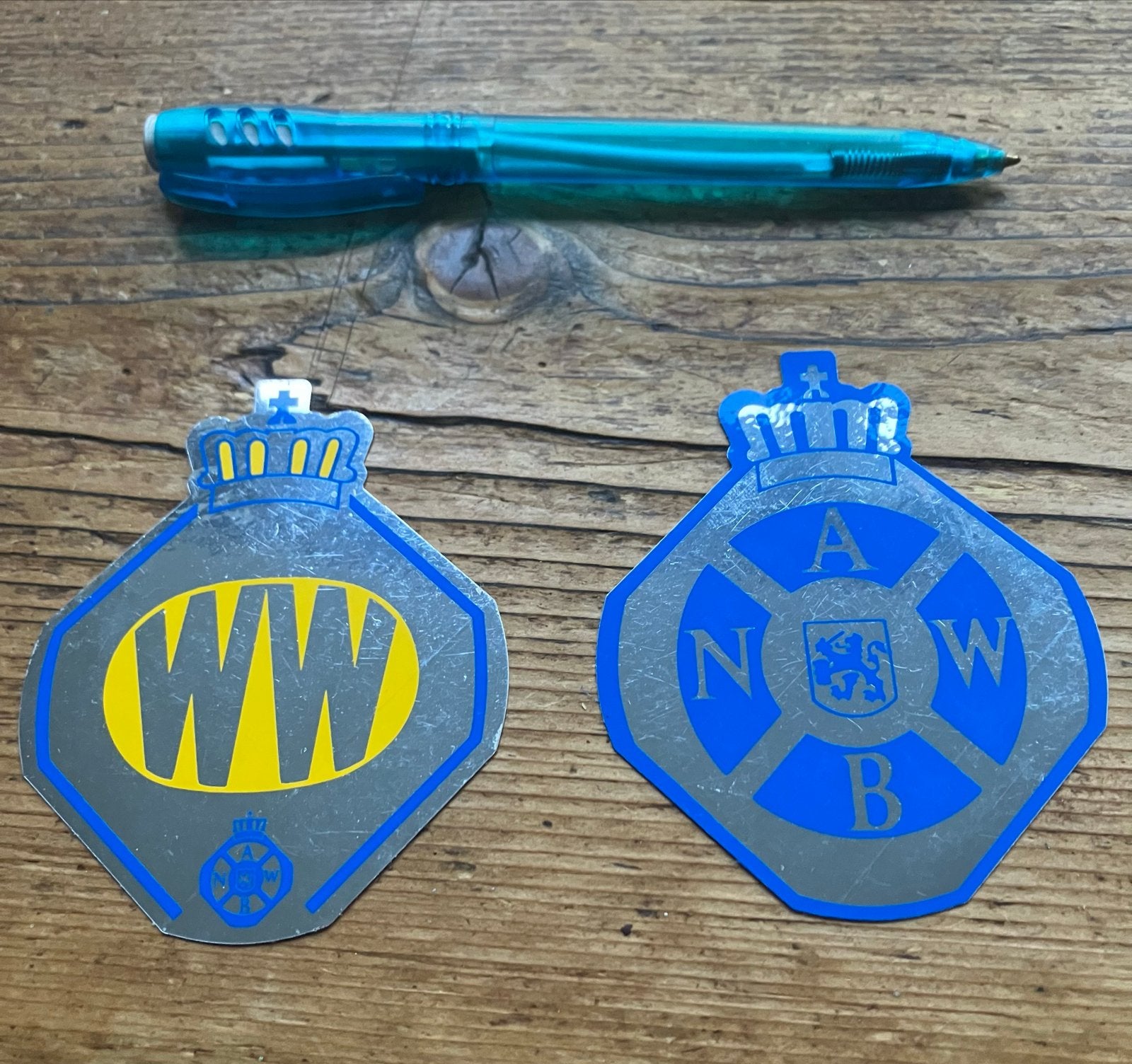 Vintage ANWB en WW stickers, Verzamelen, Verzenden, Nieuw