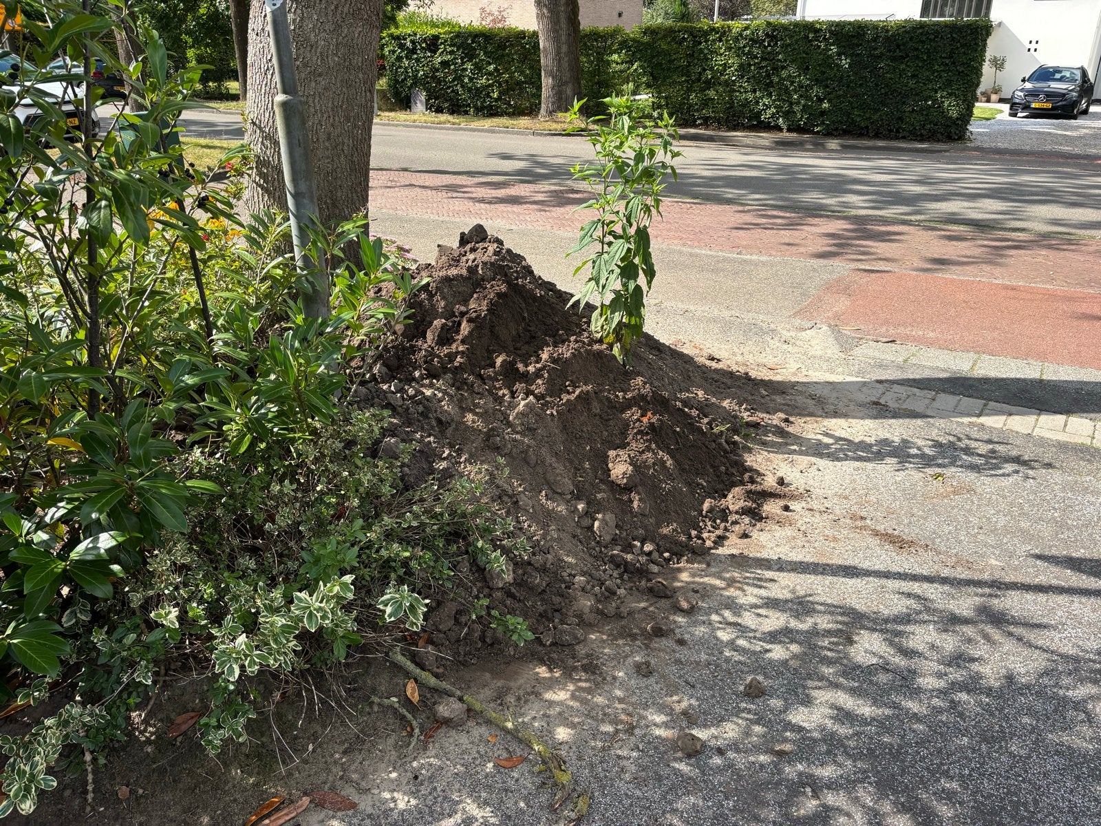 Gratis tuinaarde af te halen, Ophalen, Tuinaarde
