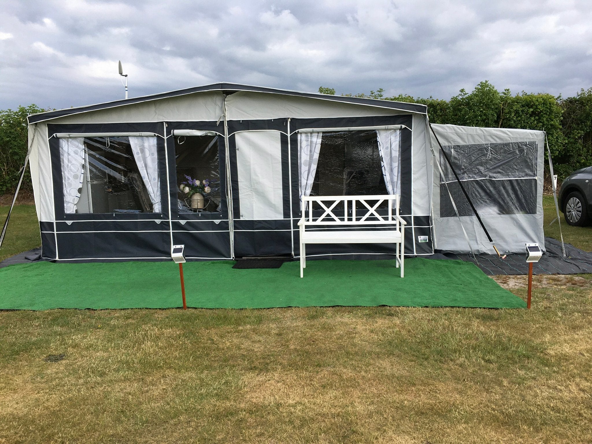 TEC Travel King 510 TDF Caravan compleet met inventaris, T.E.C., Koelkast, Omvormbare zithoek, Particulier