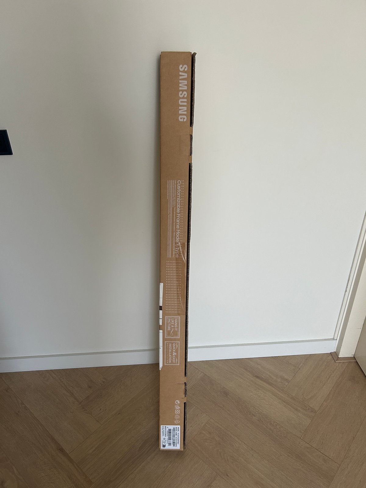 Samsung The Frame 2022 TV Bezel 55" Wit - Nieuw in doos, Ophalen of Verzenden, Nieuw, 100 cm of meer, Samsung