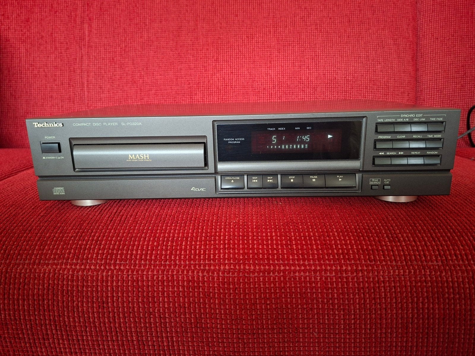 prima Technics SL PG 320A cd speler, Ophalen, Gebruikt, Technics