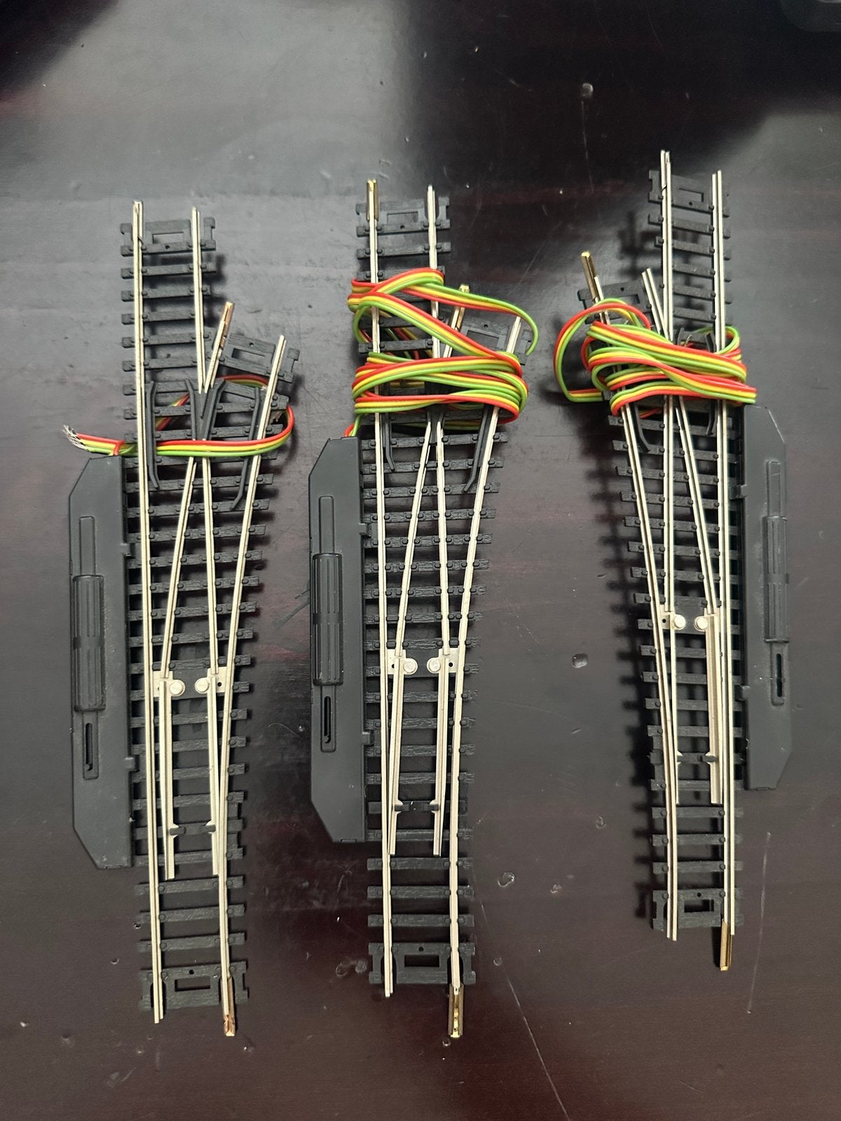 3 elektrische Mehano wissels 1:87 H0, Gelijkstroom, Rails, Ophalen of Verzenden, Zo goed als nieuw