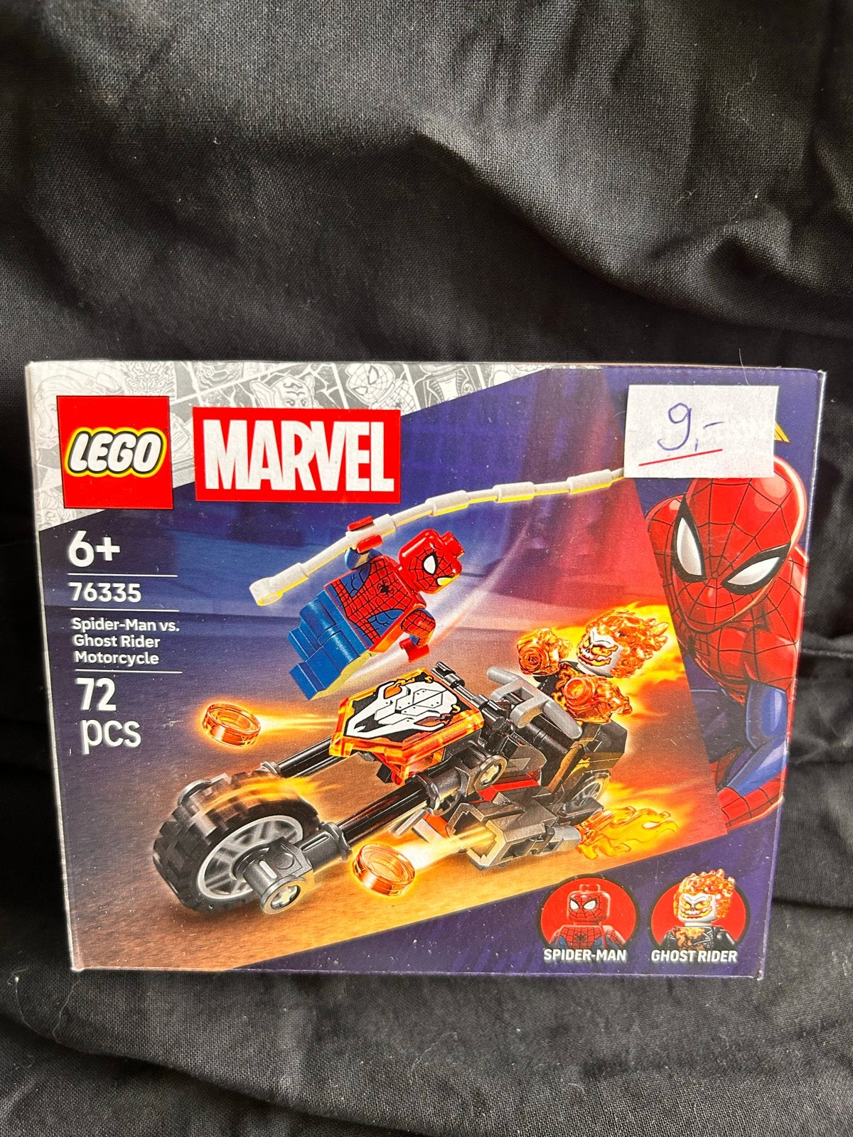 Nieuwe LEGO Marvel Spider-Man vs. Ghost Rider Motorcycle, Marvel, Lego, Nieuw, Ophalen of Verzenden