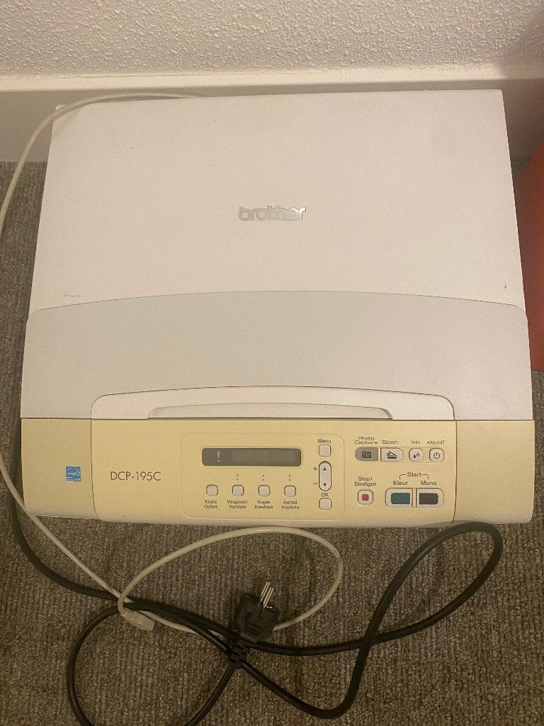 GRATIS Printer met inkt, Computers en Software, Printers, Gebruikt, Printer, Inkjetprinter, Brother