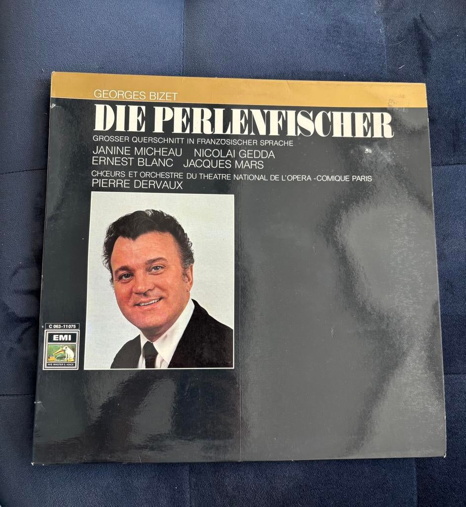Lp, Die Perlenfischer, Ophalen of Verzenden, Gebruikt, 12 inch, Overige typen