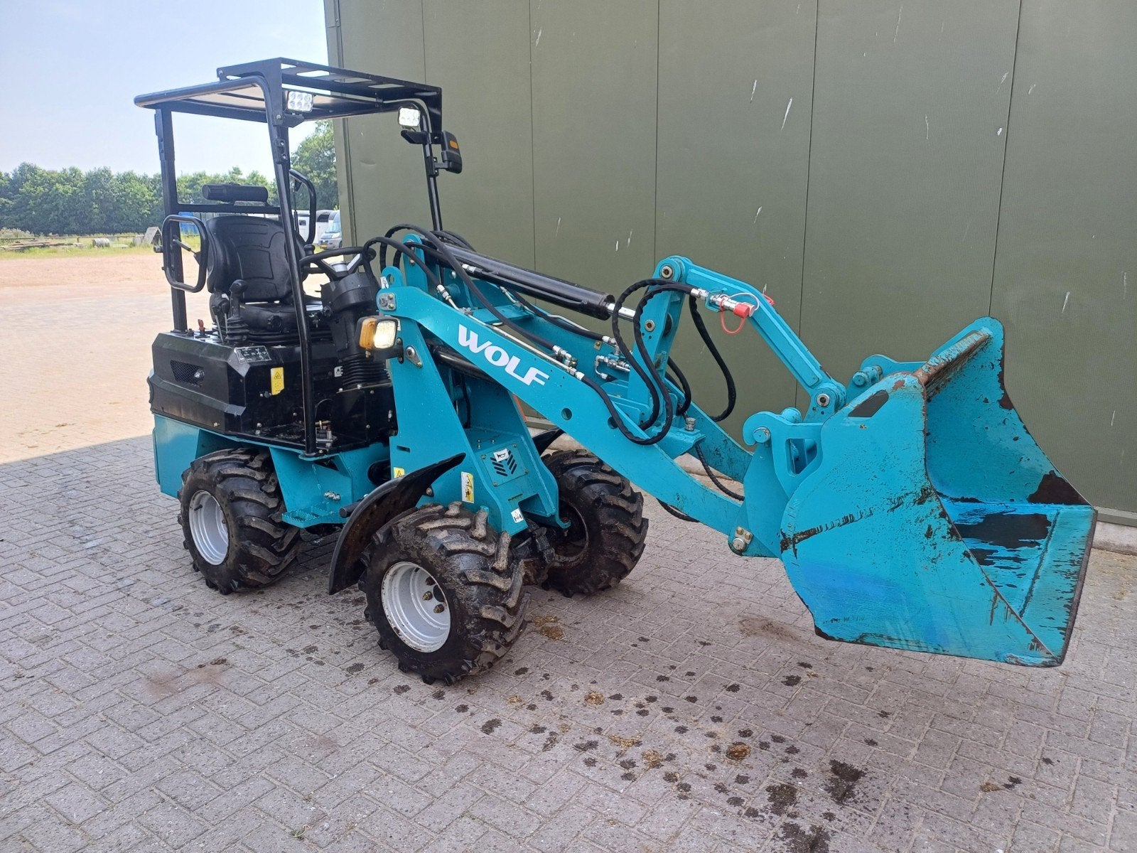 Wolf WL 750 Diesel Stage-V Ex Demo Mini Wiellader 2024, Ophalen