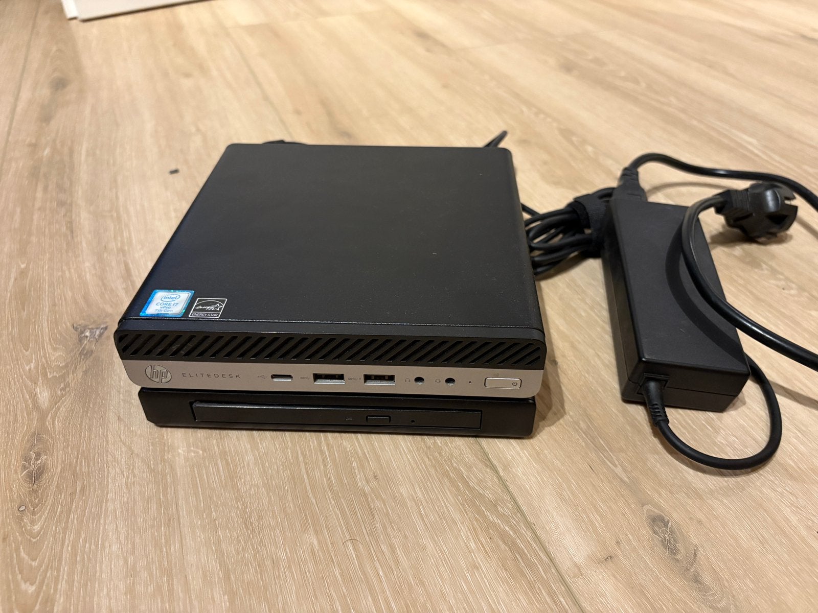 HP EliteDesk 800 G3 Mini Intel Core i7- 256SSD - 8GB, 256 GB, 2 tot 3 Ghz, 8 GB, Refurbished