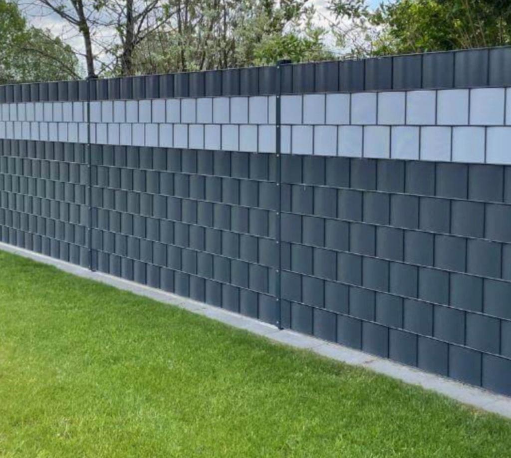 Hekwerk 15 m lang 1,83 m hoog RAL7016, Tuin en Terras, Tuinhekken en Hekwerk, Ophalen, Nieuw, IJzer, Dubbelstaafmat hekwerk