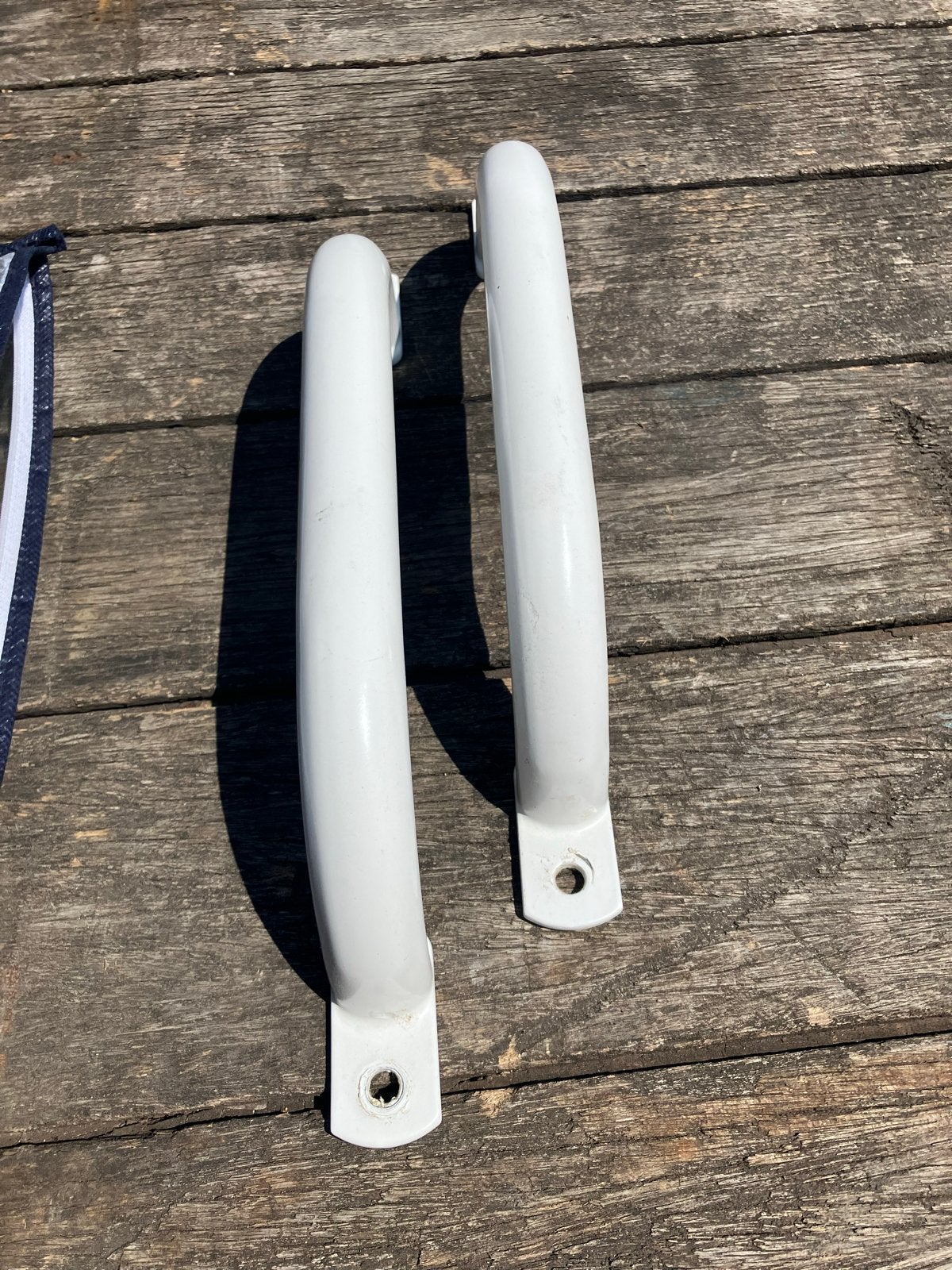 Set van 2 witte handgrepen, Ophalen, Gebruikt, Overige typen