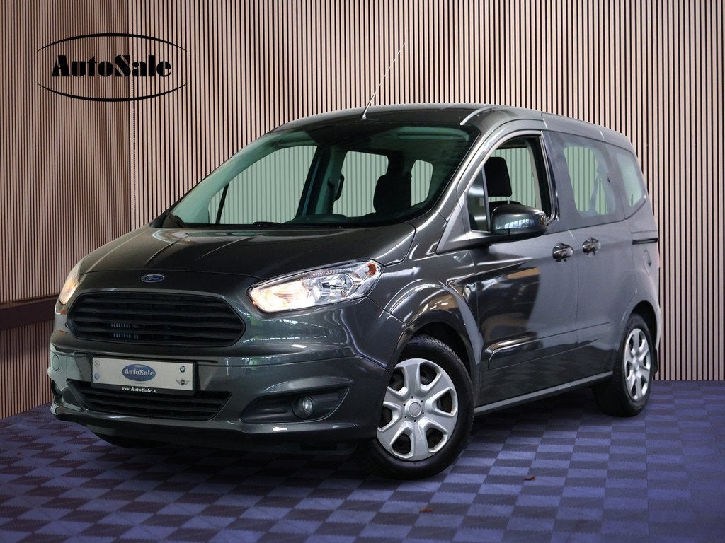 Ford Tourneo Courier 1.0 Titanium AIRCO CRUISE PDC BT STOELV, Voorwielaandrijving, Gebruikt, Origineel Nederlands, Bedrijf