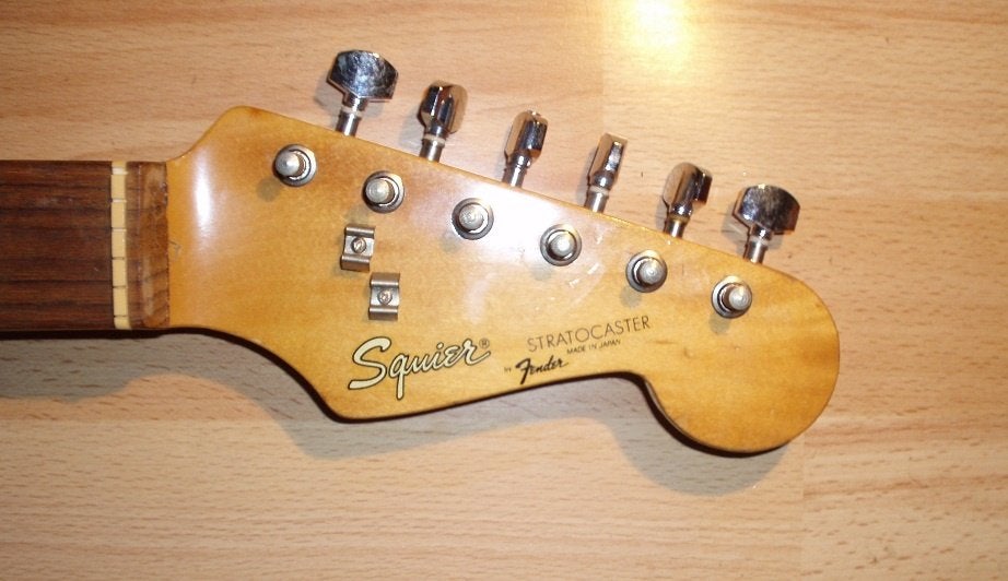 Te ruil zeldzame Squier Japan Stratocaster hals 1984, Muziek en Instrumenten, Instrumenten | Onderdelen, Ophalen of Verzenden