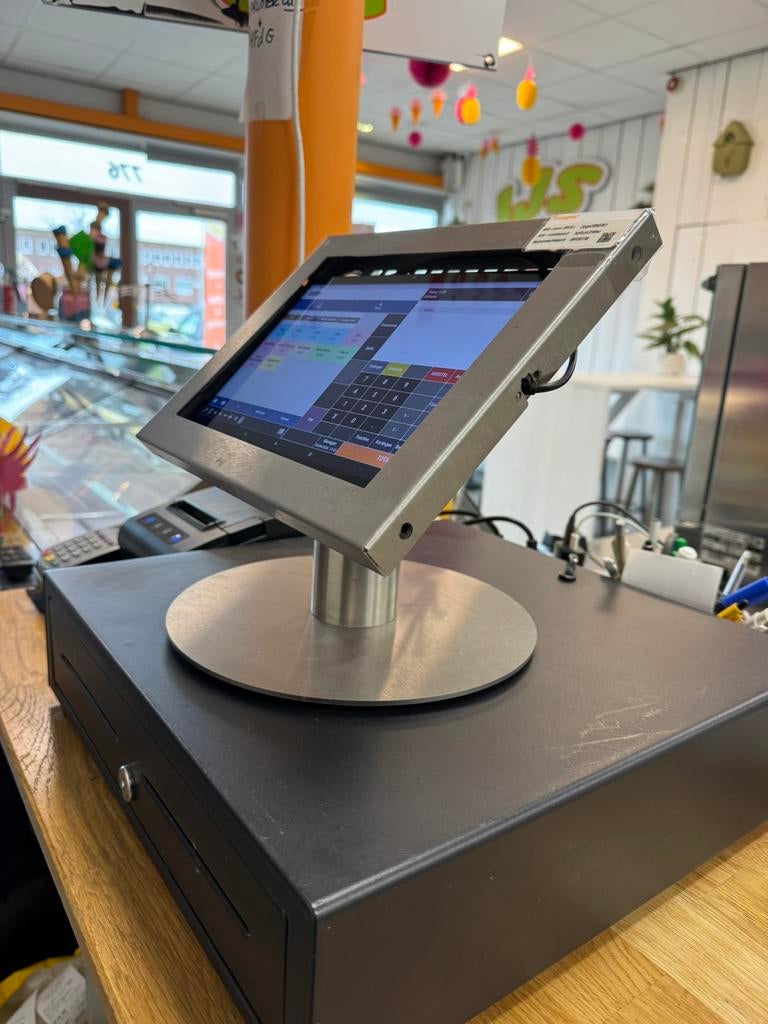 Ergo Tablet Tafelstandaard Securo 7-8 inch RVS, Ophalen of Verzenden