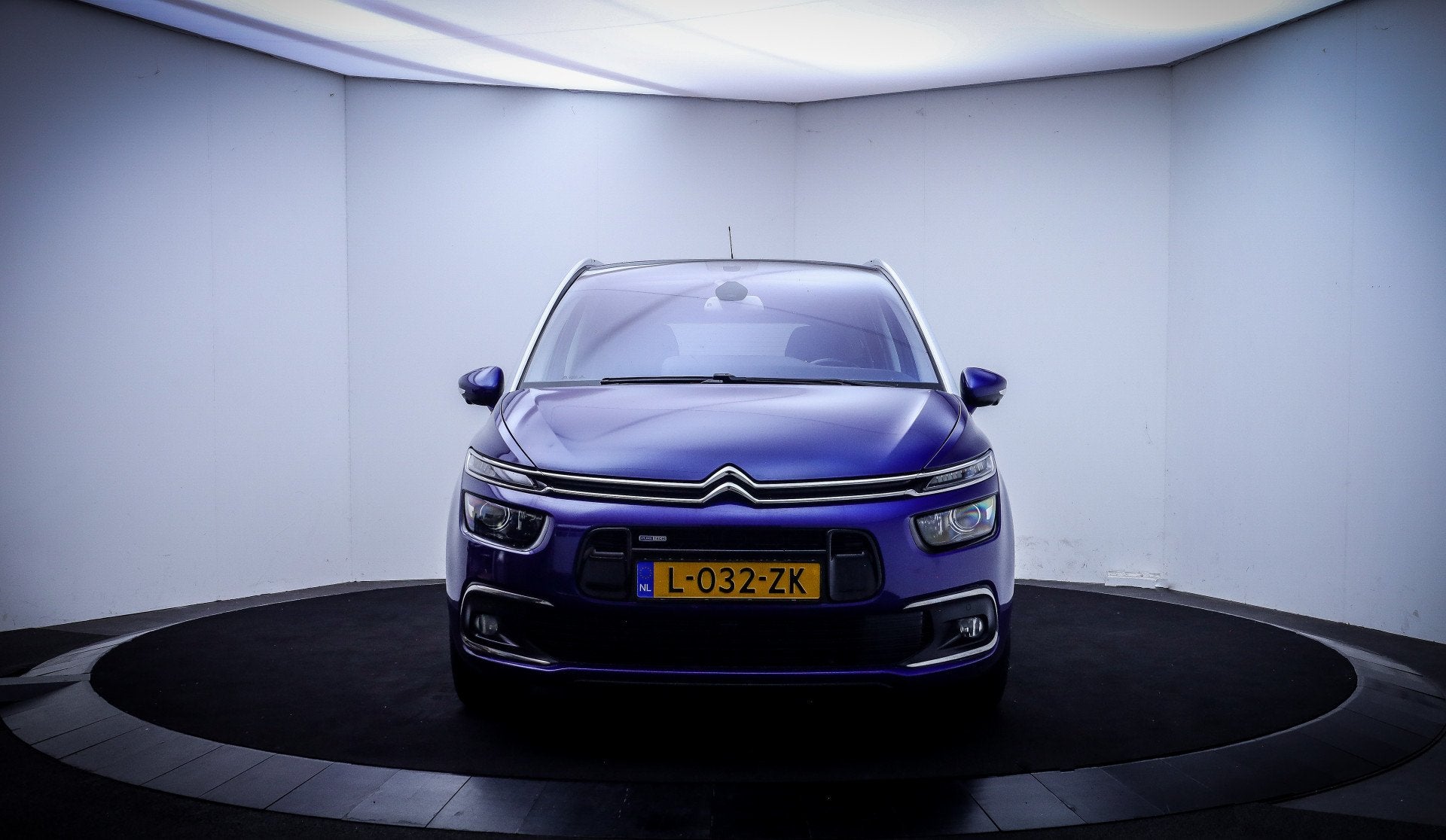 Citroën Grand C4 Picasso 1.2T Aut. 7Pers Shine FULL LED | 3, Auto's, Citroën, 1350 kg, Gebruikt, 1199 cc, Blauw
