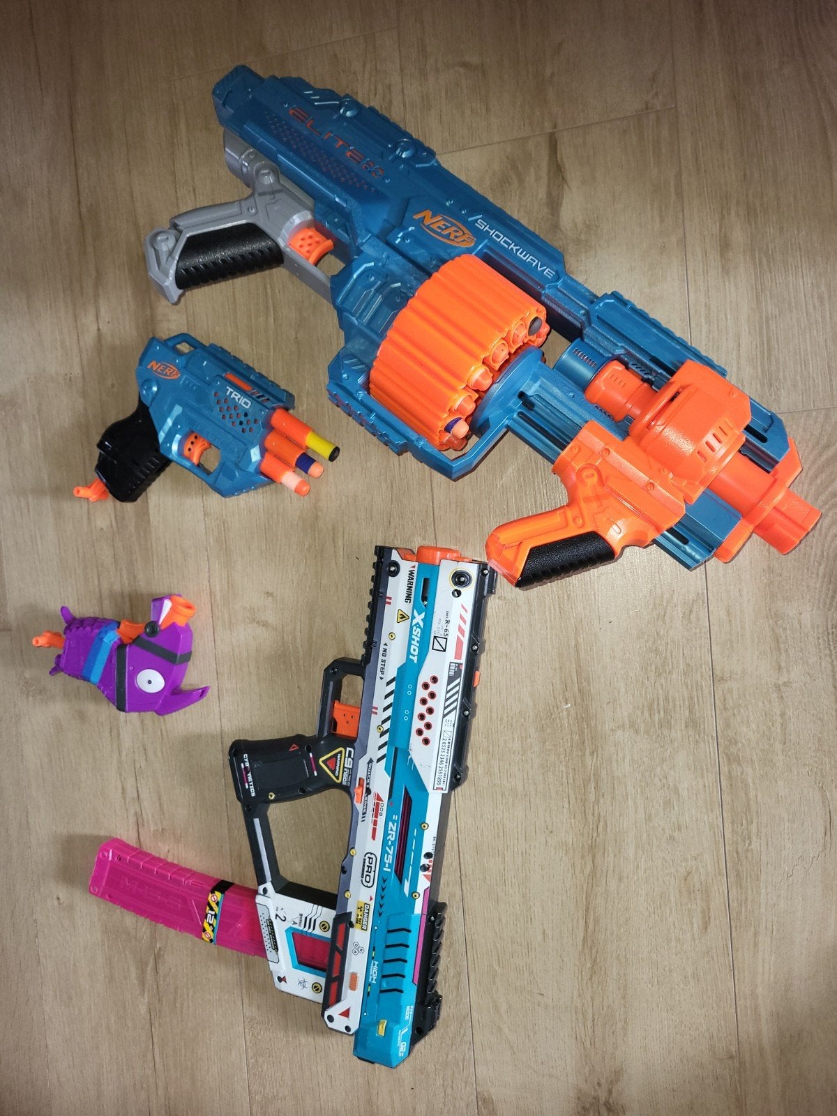 Nerf en X-Shot Blaster Set - Zo goed als nieuw 🍃, Ophalen of Verzenden, Zo goed als nieuw