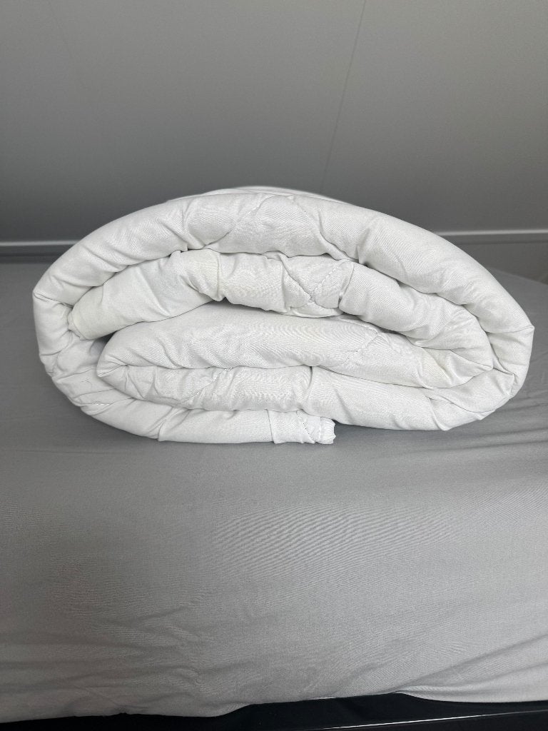 dekbed, Ophalen, Eenpersoons, Wit, Polyester