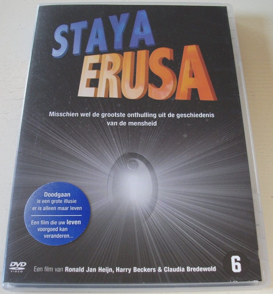 Dvd *** STAYA ERUSA *** The Beginning, Vanaf 6 jaar, Ophalen of Verzenden, Zo goed als nieuw