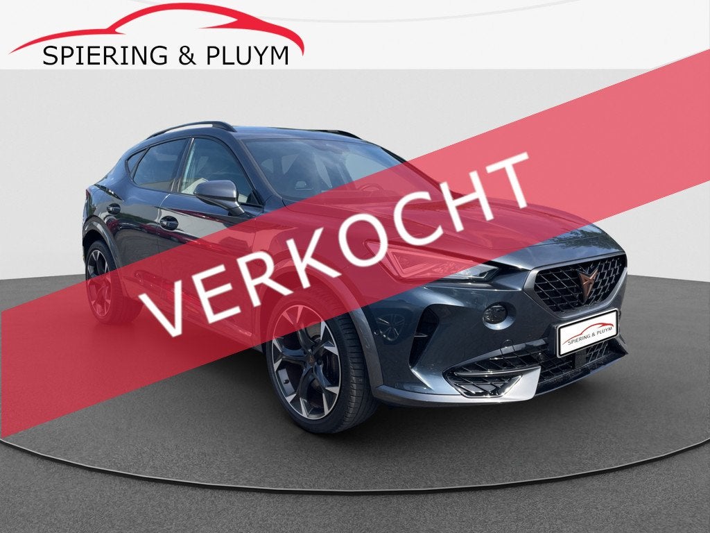 CUPRA Formentor 1.4 e-Hybrid VZ Black Edition Memory seat |, Auto's, Cupra, Gebruikt, Formentor, Hybride Elektrisch/Benzine, SUV of Terreinwagen