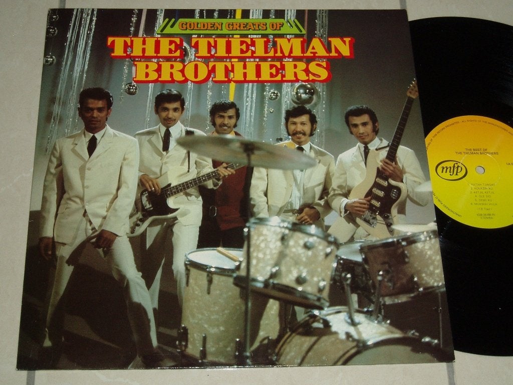 LP The Tielman Brothers - Golden greats of Tielman Brothers, Verzenden, Gebruikt, 12 inch, Poprock