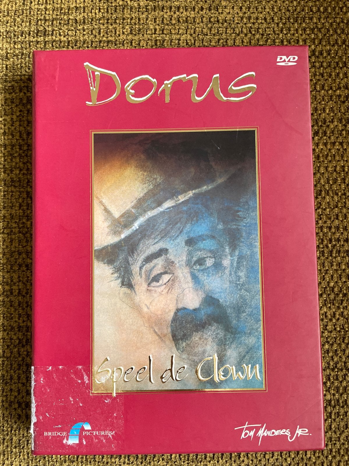 Dorus - Speel de Clown dvd - Tom Manders Jr., Gebruikt, Alle leeftijden, Inclusief doosje, Ophalen of Verzenden