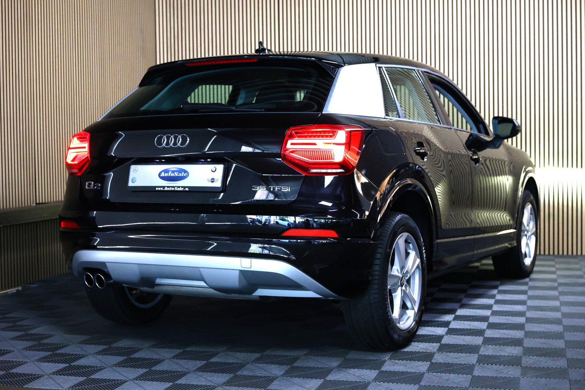 Audi Q2 35 TFS S line Edition VIRTUAL NAVI CRUISE S-TRONIC C, 4 cilinders, 150 pk, Zwart, Bedrijf