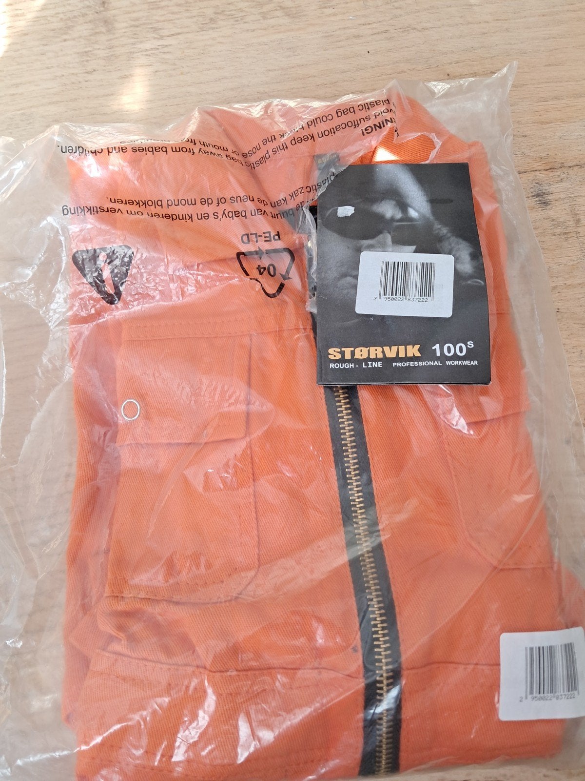 Nieuwe oranje overall maat 68/74, Jongetje of Meisje, Nieuw, Ophalen of Verzenden, Pakje