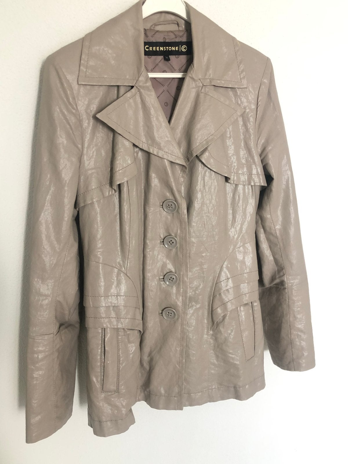 Creenstone trenchcoat maat 36, Ophalen of Verzenden, Gedragen, Maat 36 (S), Beige