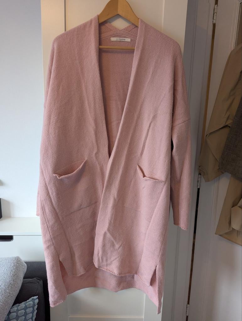 Oudroze Sibin Linnebjerg vest, model Maine, maat M, Verzenden, Zo goed als nieuw, Maat 38/40 (M), Roze