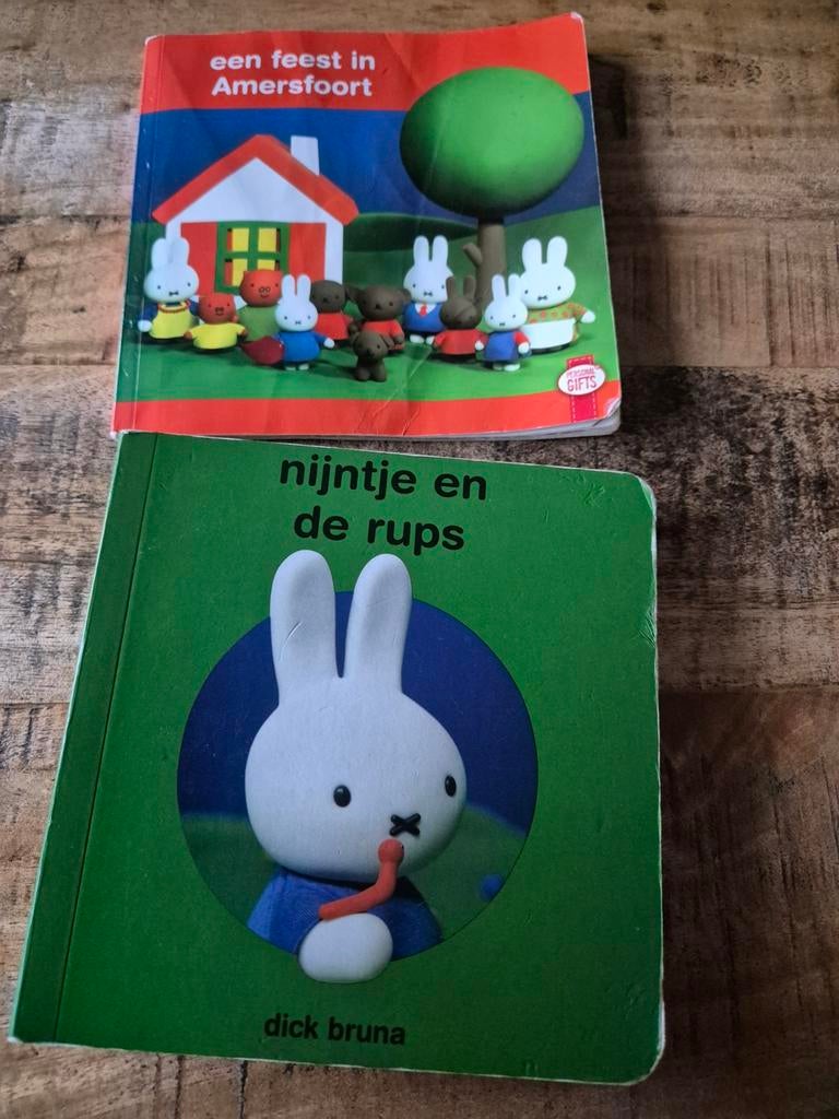 Dick Bruna - Nijntje en de rups, Nijntje in Amersfoort, Boeken, Ophalen of Verzenden, Gelezen, Dick Bruna