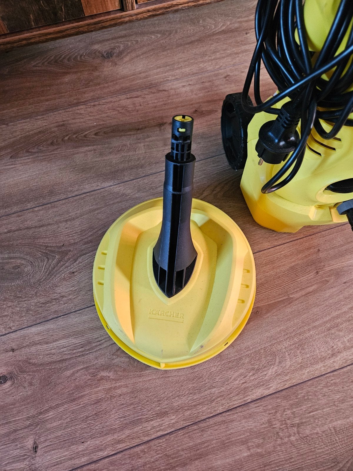 Kärcher terrasreiniger borstelkop roterend, Tuin en Terras, Hogedrukreinigers, Ophalen of Verzenden, Zo goed als nieuw, Elektrisch