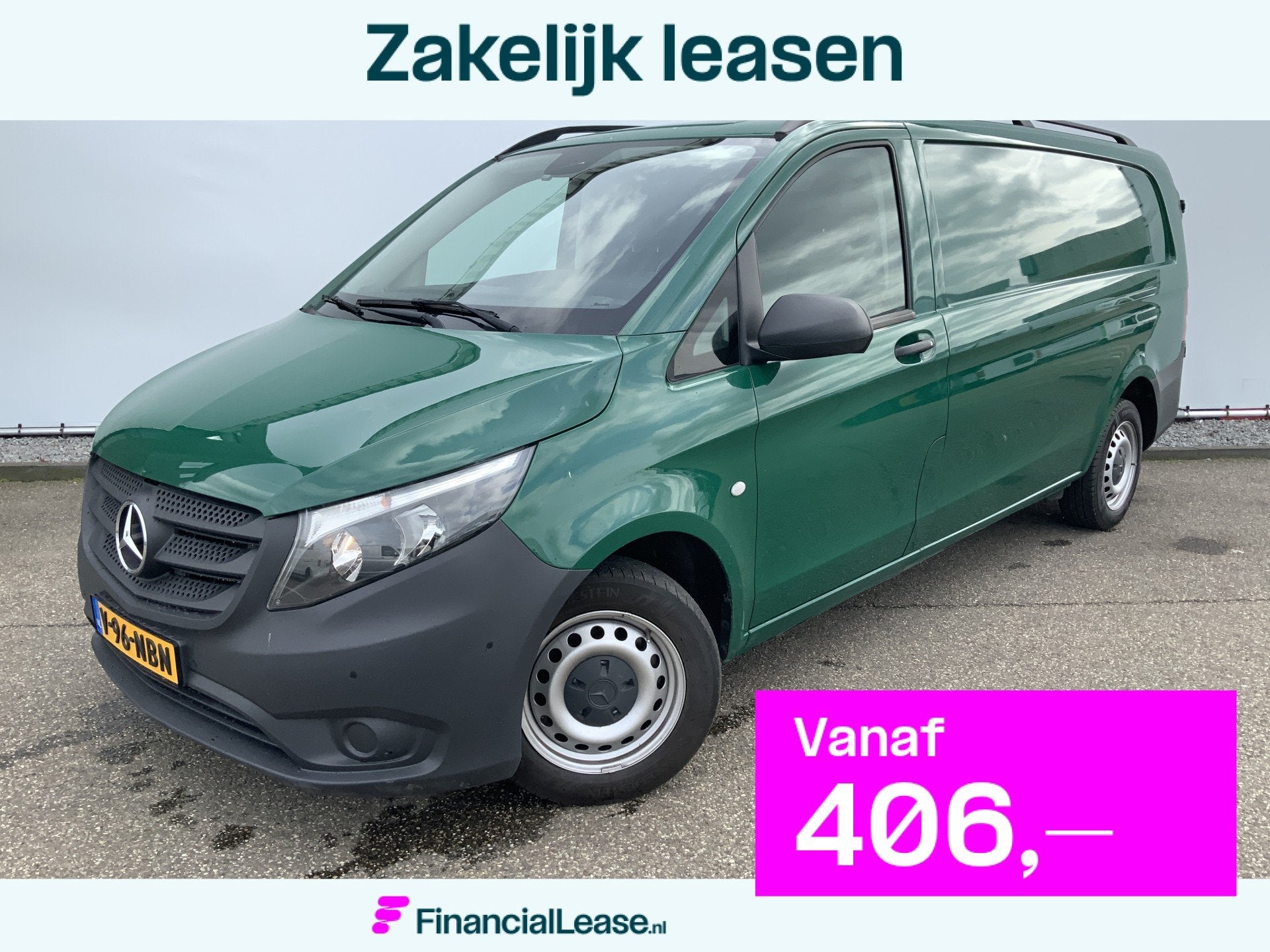 Mercedes-Benz Vito 114 CDI L3 Automaat Airco Cruise Camera T, Automaat, Gebruikt, 4 cilinders, 2000 kg
