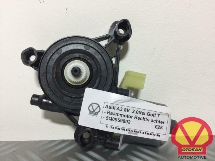 audi a3 8v facelift raammotor rechts achter 5q0959802