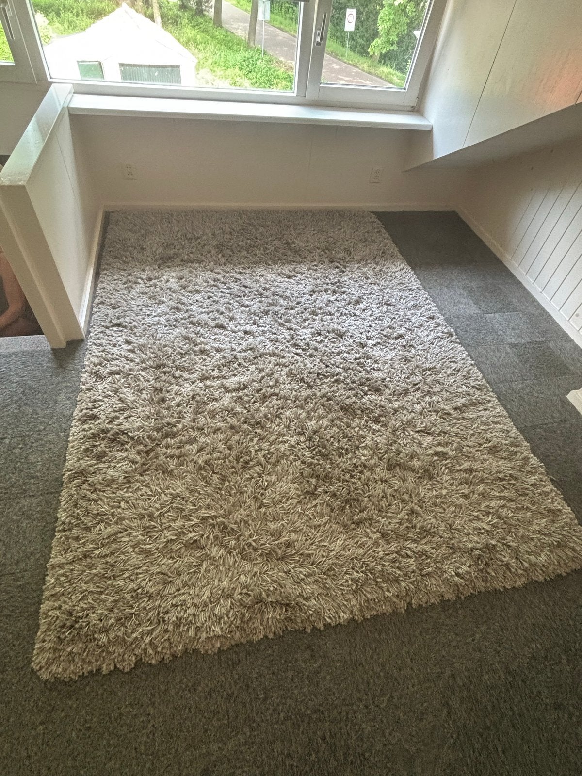 Grijs IKEA Kleed 180x250 cm, Ophalen, Gebruikt, 150 tot 200 cm, 200 cm of meer