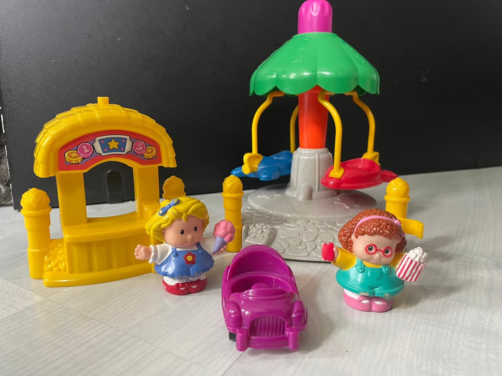 Little people kermis, Kinderen en Baby's, Speelgoed | Fisher-Price, Ophalen of Verzenden, Zo goed als nieuw, Speelset