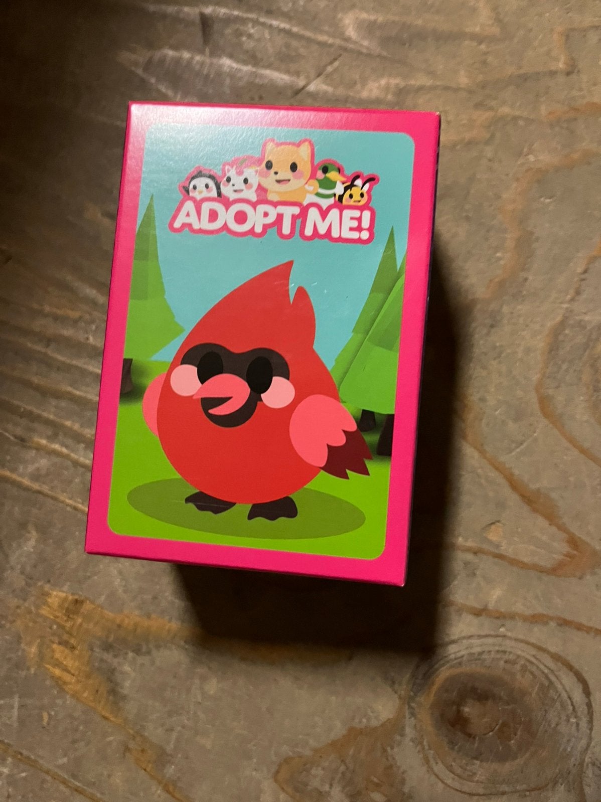 Adopt me vogel, Ophalen, Zo goed als nieuw