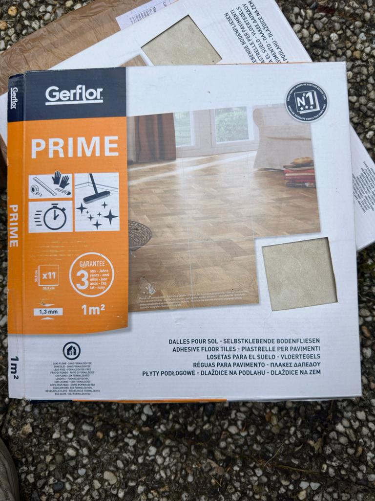 Pvc 40 m2 ongeveer, Ophalen, Zo goed als nieuw, Minder dan 50 cm, Minder dan 100 cm