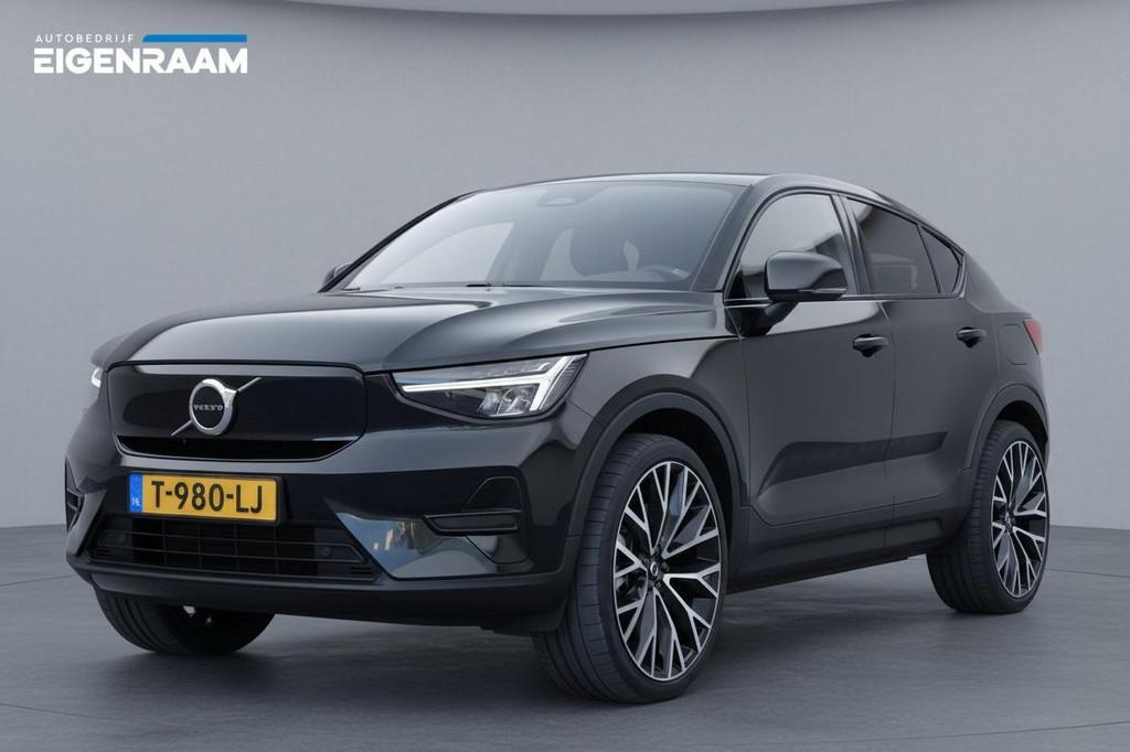 Volvo C40 Recharge Twin 78kWh | Trekhaak | Pano | Camera | 9, Zwart, 408 pk, SUV of Terreinwagen, Geïmporteerd