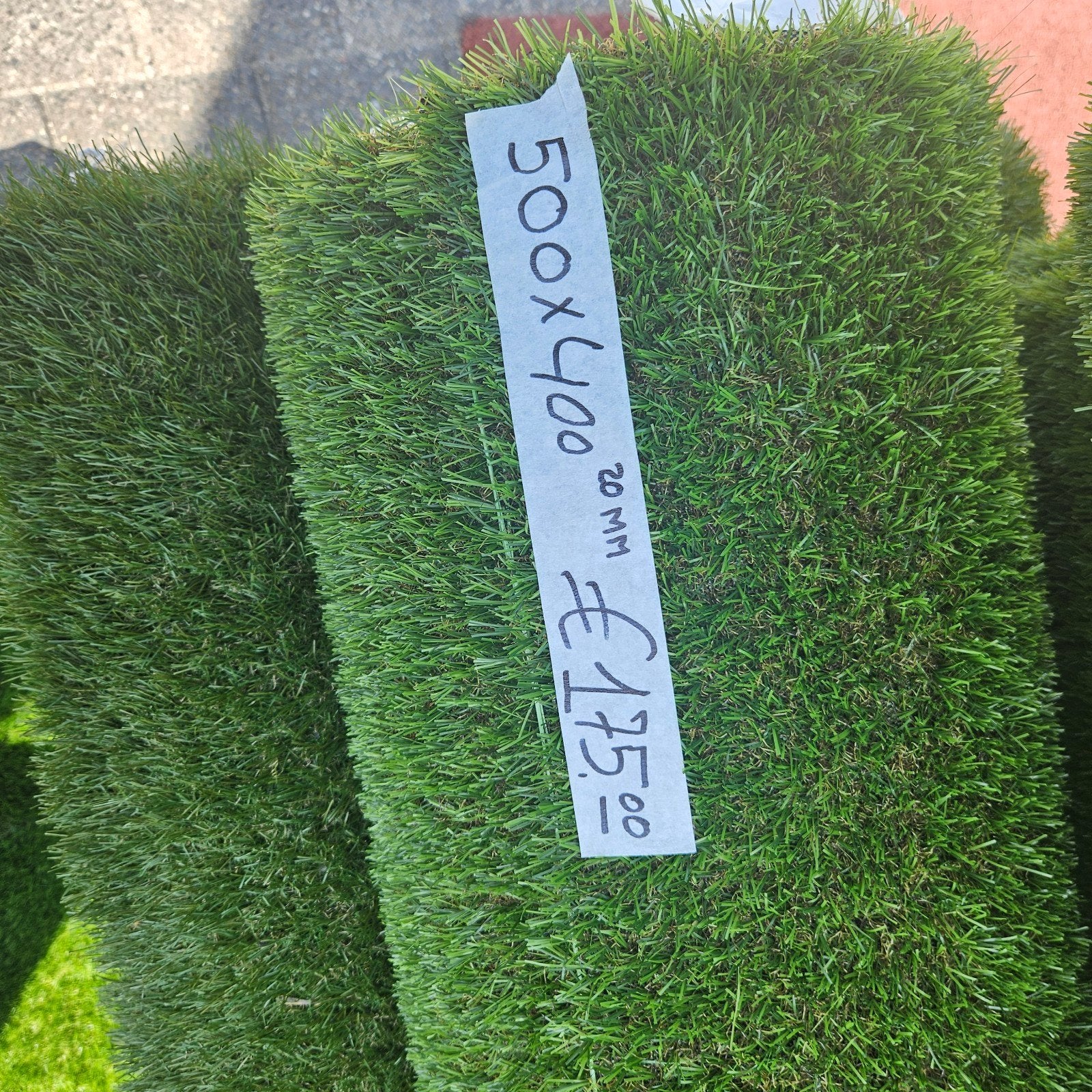 KUNSTGRAS 20MM 500×400 €175.00, Tuin en Terras, Gras en Kunstgras, Ophalen, Nieuw, 20 m² of meer