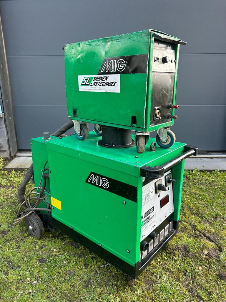 RE-ON 525 MIG Lasapparaat Co2 watergekoeld met draadkoffer, Doe-het-zelf en Verbouw, Gereedschap | Lasapparaten, Ophalen of Verzenden