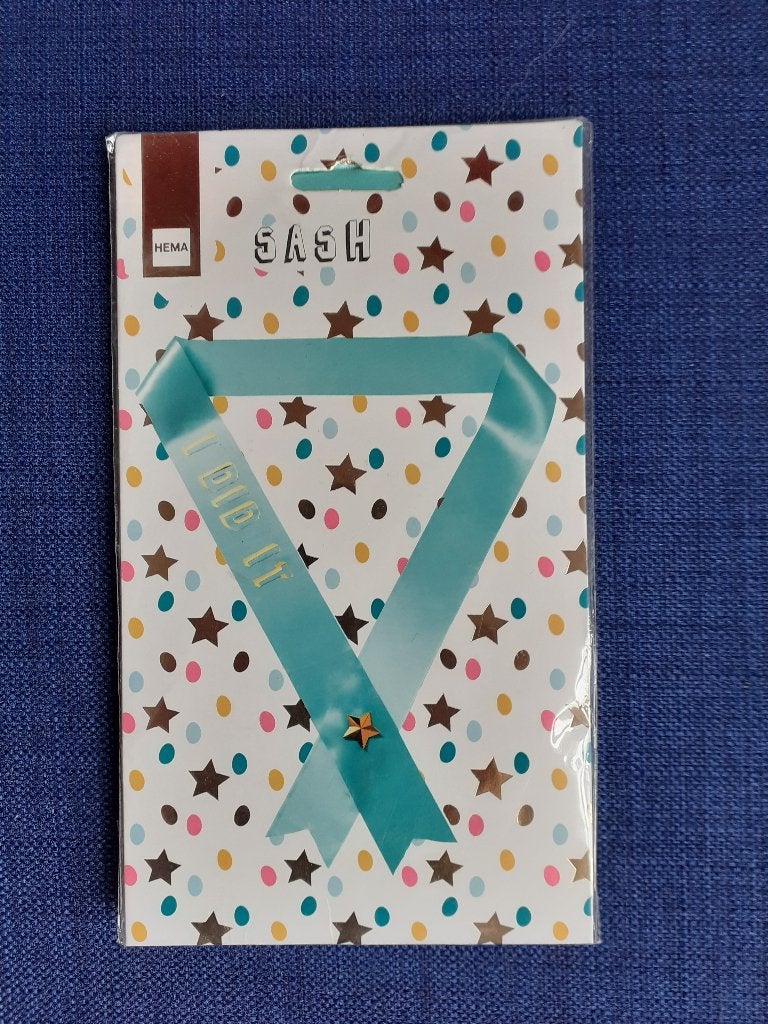Sjerp "I did it", Ophalen of Verzenden, Nieuw, Feestartikel