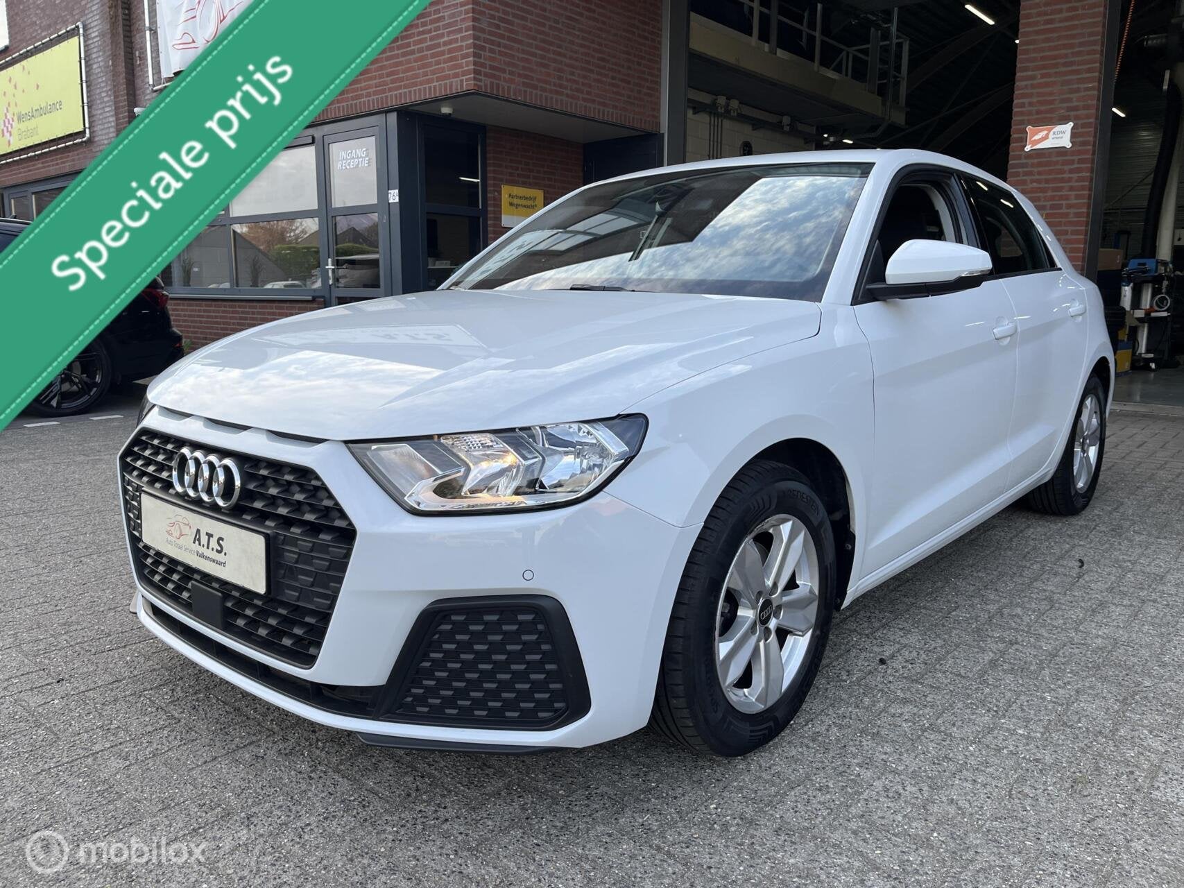 Audi A1 Sportback 30 TFSI Advanced edition, Euro 6, 116 pk, Wit, Bedrijf