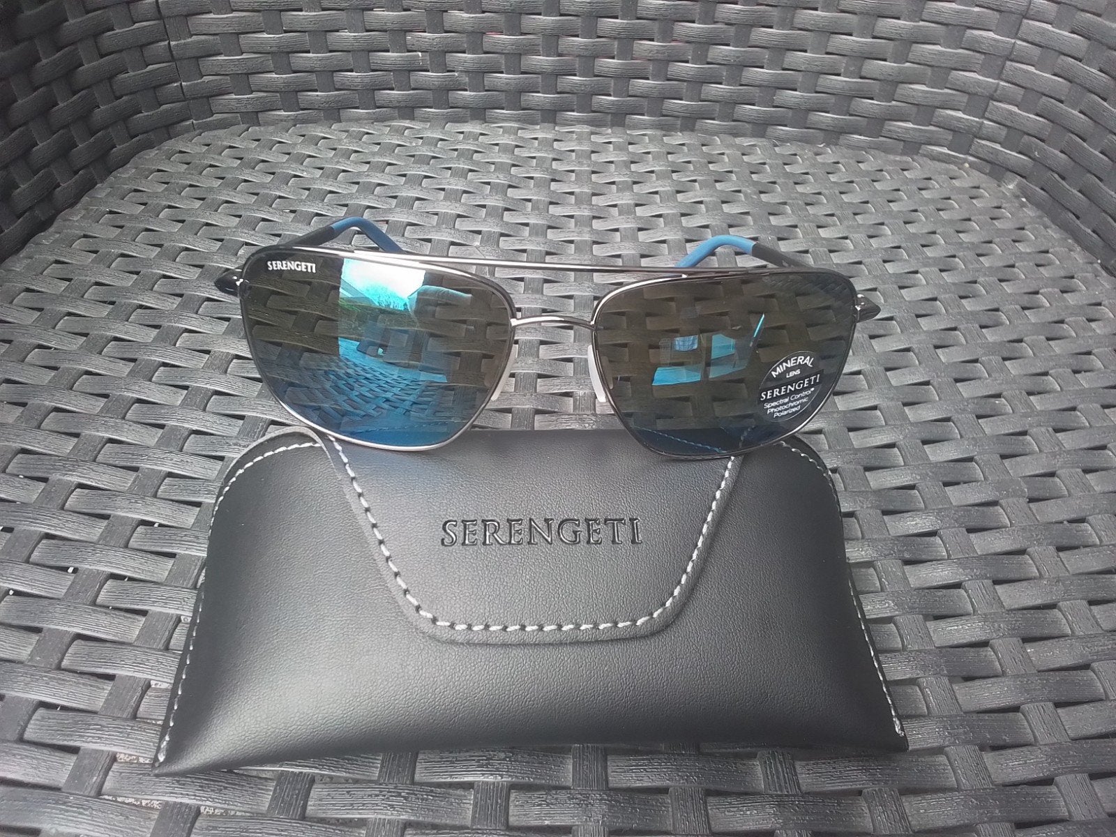 serengeti zonnebril tellaro, Overige merken, Zonnebril, Blauw, Nieuw