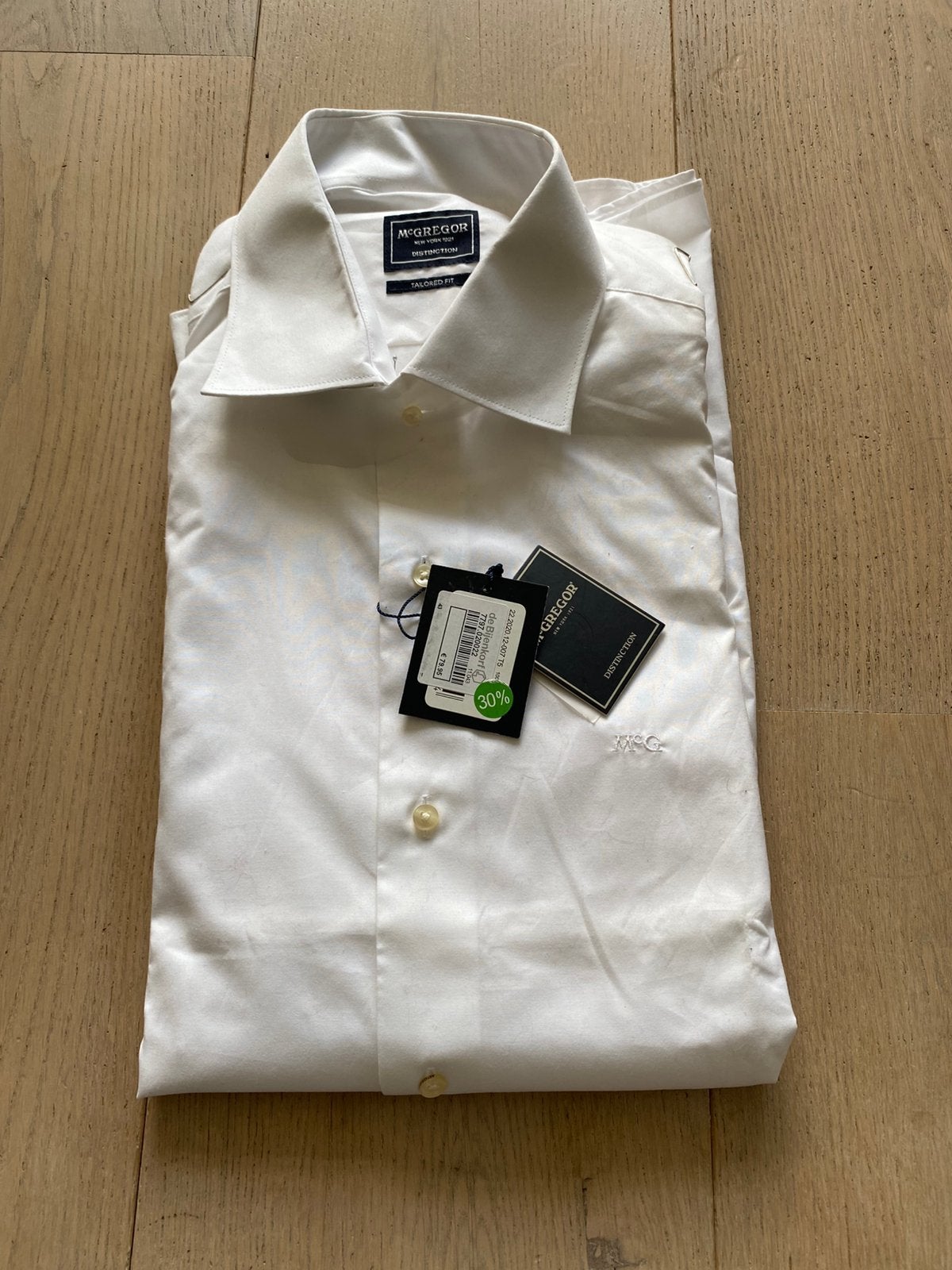 Mcgregor xl nieuw, Kleding | Heren, Ophalen of Verzenden, Nieuw, Wit, Halswijdte 43/44 (XL)