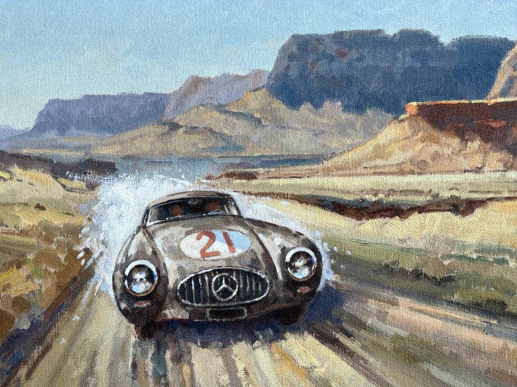 Willem Heytman, Carrera Panamericana, Antiek en Kunst, Kunst | Schilderijen | Klassiek, Ophalen