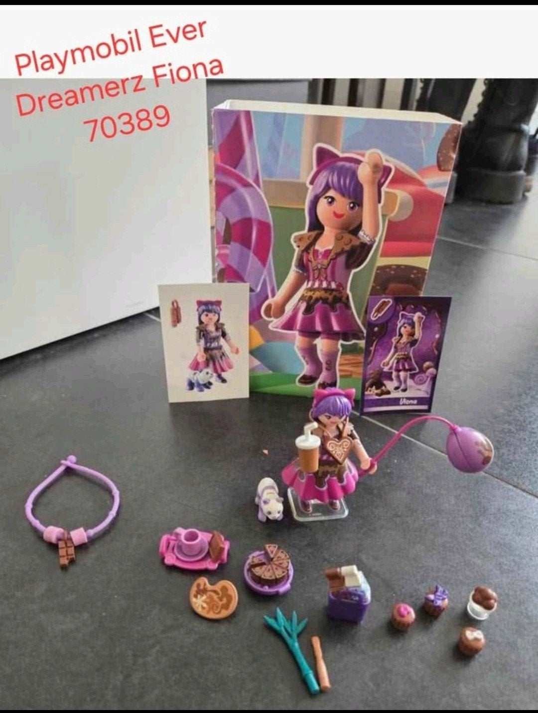 70389 Playmobil Ever Dreamerz Fiona ZGAN, Ophalen of Verzenden, Zo goed als nieuw, Poppenhuis
