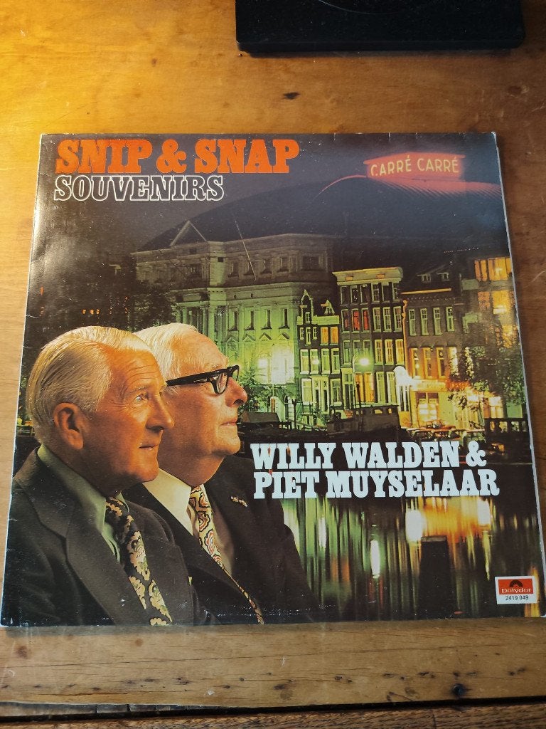 Snip & Snap. Souvenirs. LP0102, Cd's en Dvd's, Vinyl | Nederlandstalig, Verzenden, Gebruikt, Overige formaten, Levenslied of Smartlap