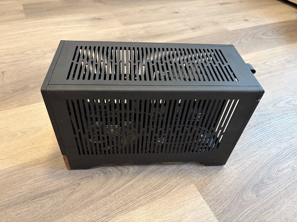 Fractal Design Terra Graphite Mini-ITX + Noctua fan, Ophalen of Verzenden, Gebruikt